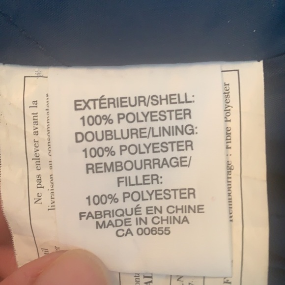 SMART Set navy blue and yellow plaid jacket size L - Picture 13 of 15